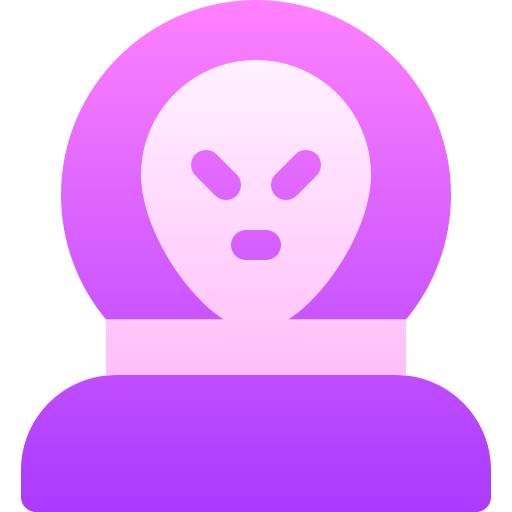 Инопланетянин Basic Gradient Gradient иконка