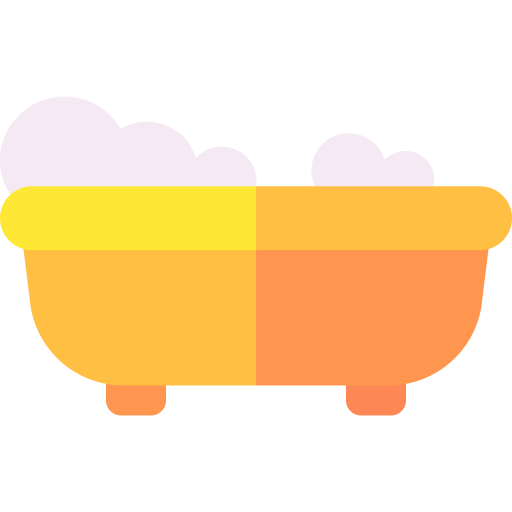 목욕 Basic Rounded Flat icon