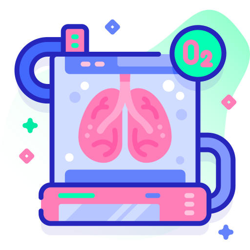 Lungs Special Ungravity Lineal color icon