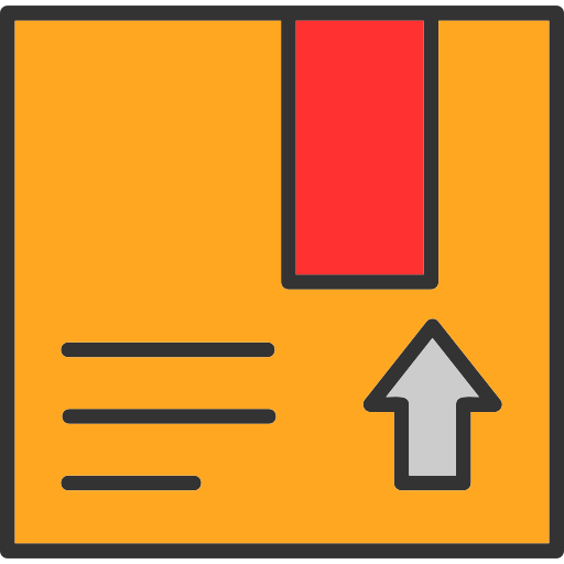 scatola di consegna Generic color lineal-color icona