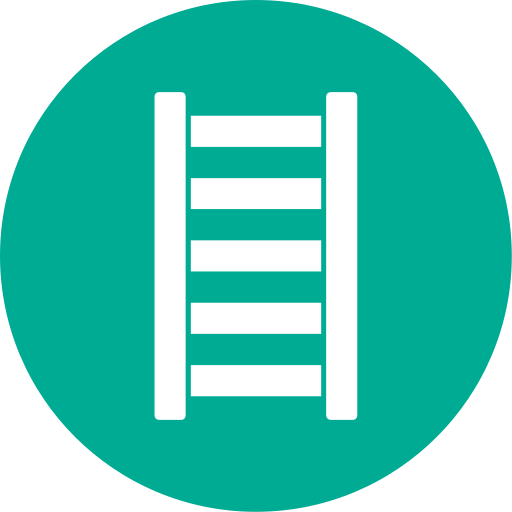 Step Ladder Generic color fill icon