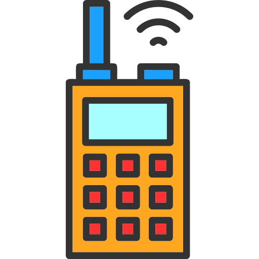 walkie-talkie Generic color lineal-color icoon