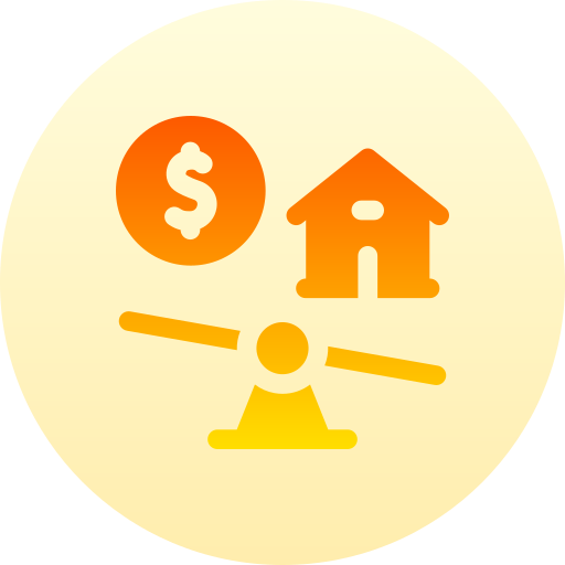 waage Basic Gradient Circular icon