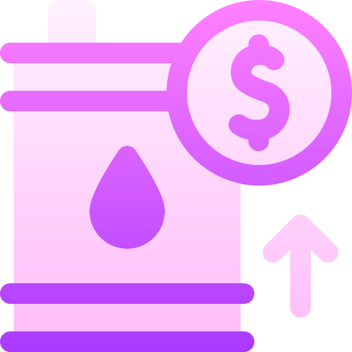 Ölpreis Basic Gradient Gradient icon