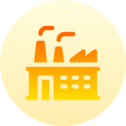 Factory Basic Gradient Circular icon