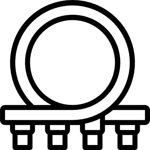 kolejka górska Basic Miscellany Lineal ikona