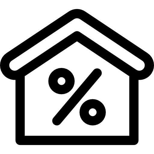 할인 Basic Rounded Lineal icon
