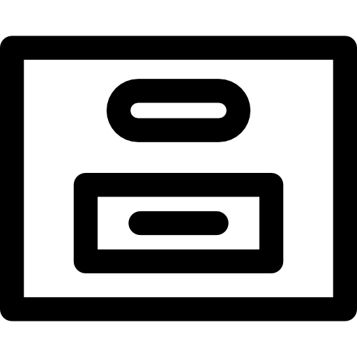 상자 Basic Rounded Lineal icon