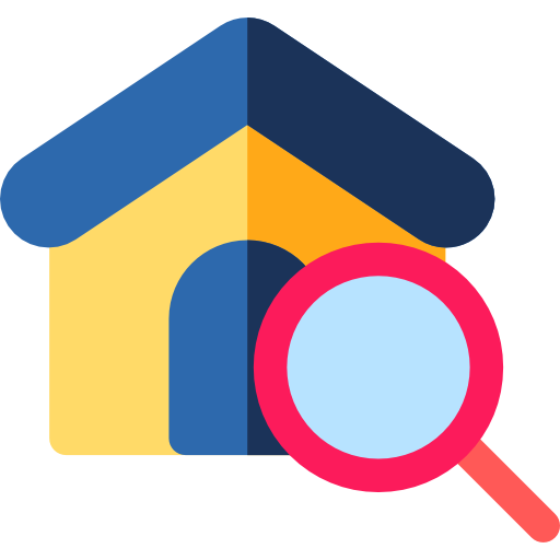 Search Basic Rounded Flat icon