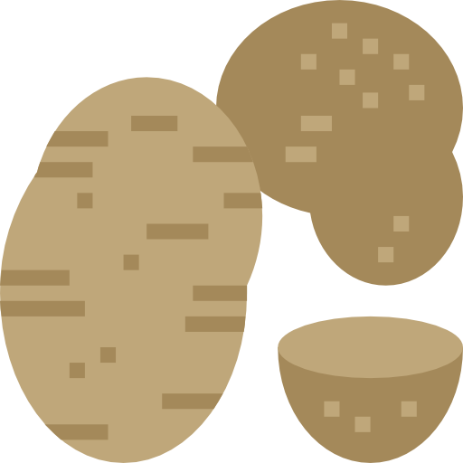 Potato Surang Flat icon