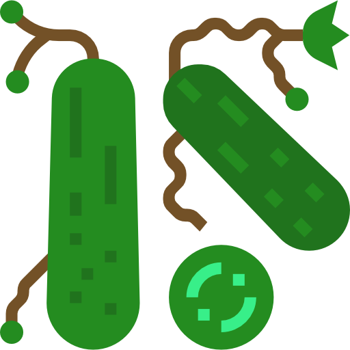 Cucumbers Surang Flat icon