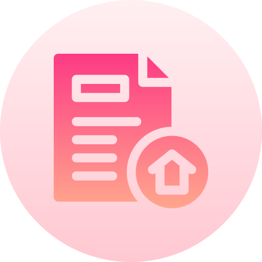 Mortgage loan Basic Gradient Circular icon
