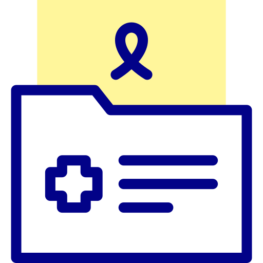 File Detailed Mixed Lineal color icon