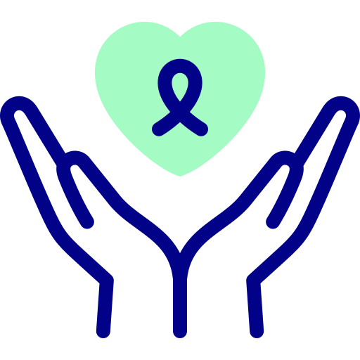 World Cancer Day Detailed Mixed Lineal color icon