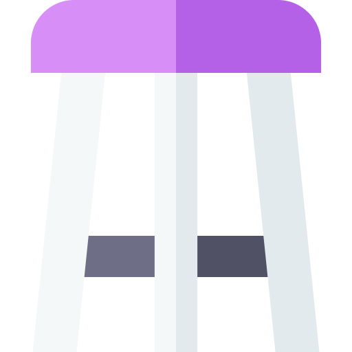 stołek Basic Straight Flat ikona