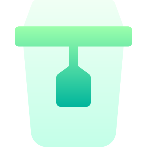 Чашка чая Basic Gradient Gradient иконка