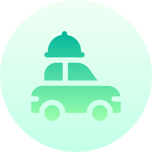 wagen Basic Gradient Circular icon