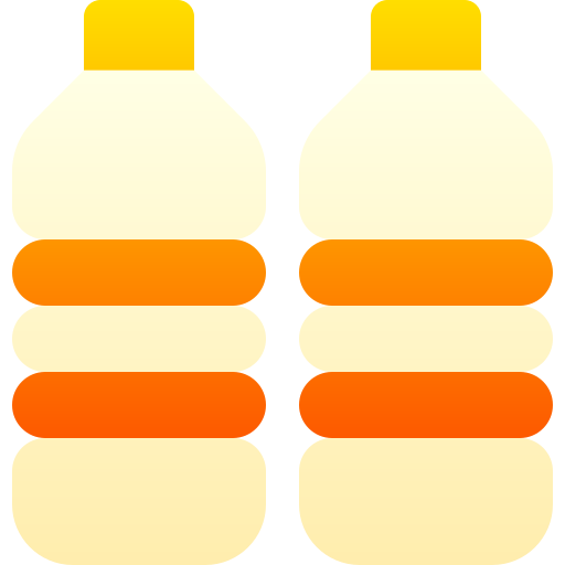 wasserflasche Basic Gradient Gradient icon