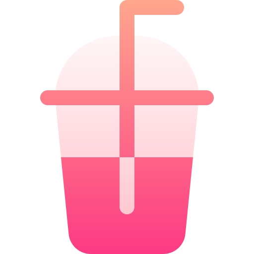 milkshake Basic Gradient Gradient Ícone