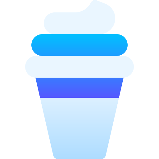 ソフトクリーム Basic Gradient Gradient icon