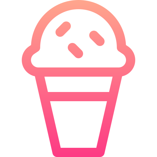 gelato Basic Gradient Lineal color icona