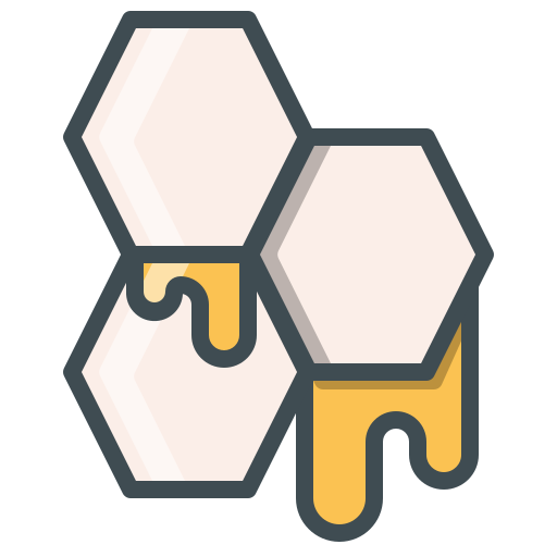 Bee hive Generic color lineal-color icon