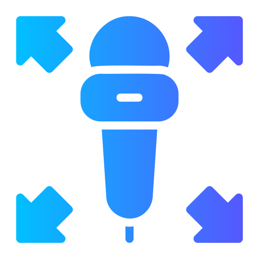 Microphone Generic gradient fill icon