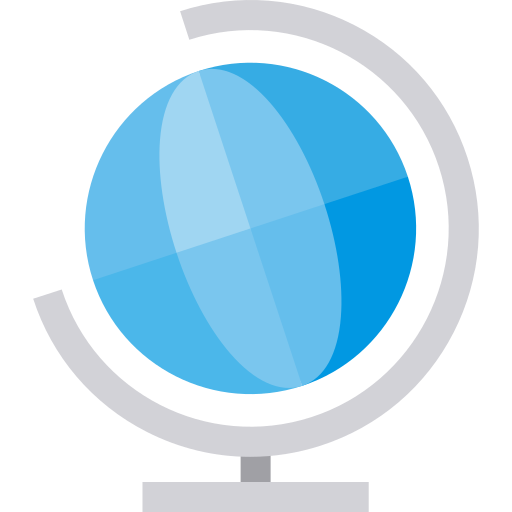 globo Basic Straight Flat icona