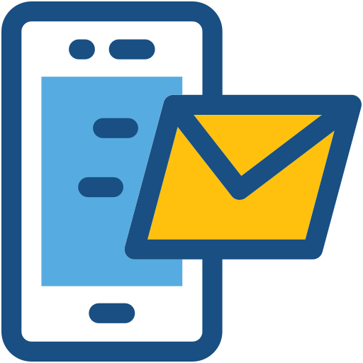 mobile mail Generic color lineal-color icon