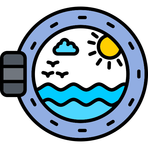 Porthole Generic color lineal-color icon