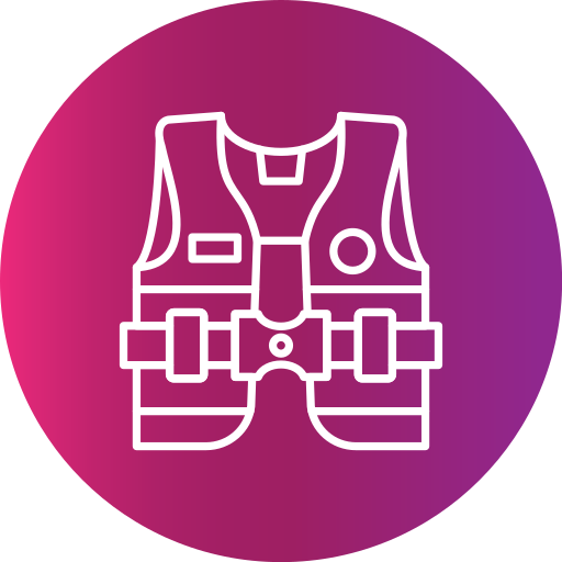 Life Jacket Generic gradient fill icon
