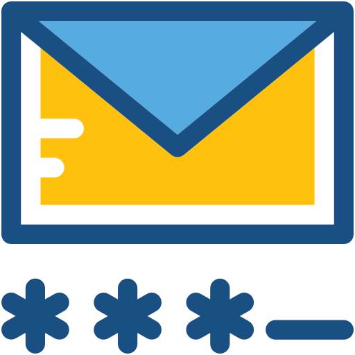 courrier sécurisé Generic color lineal-color Icône