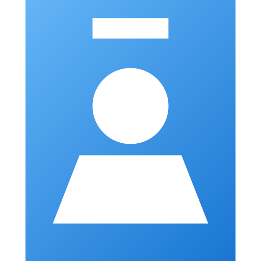 idカード Generic gradient fill icon
