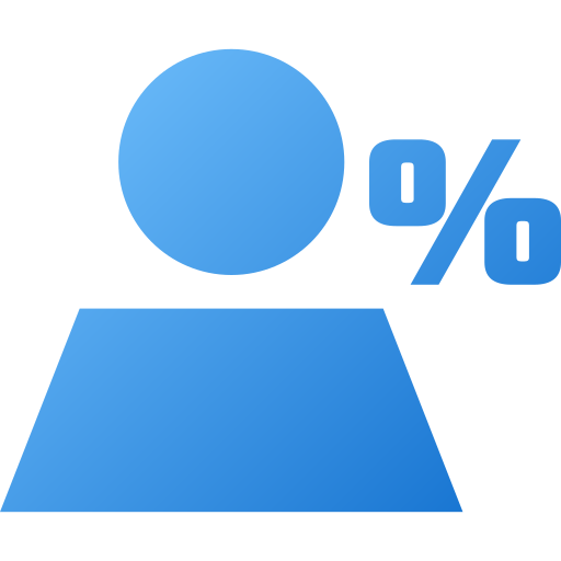 investimento Generic gradient fill icona