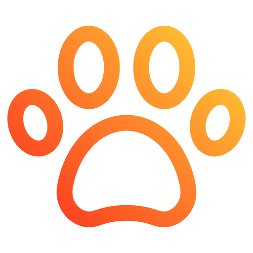 애완 동물 Generic gradient outline icon