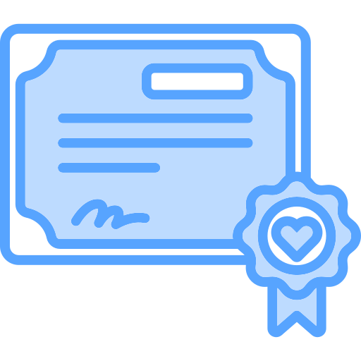 Certificate Generic color lineal-color icon