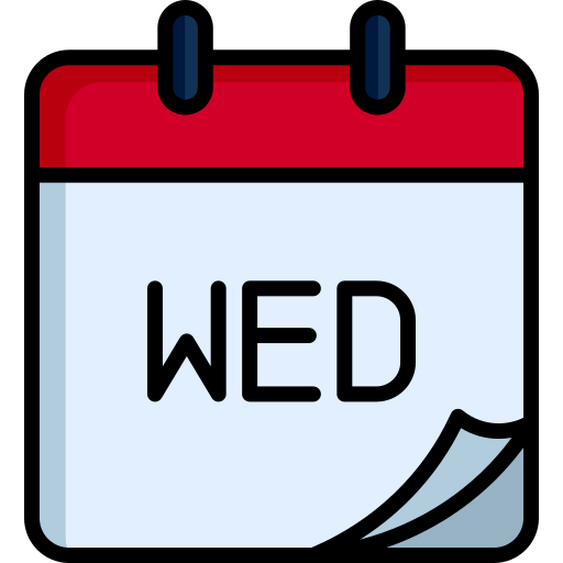 Wednesday Generic color lineal-color icon