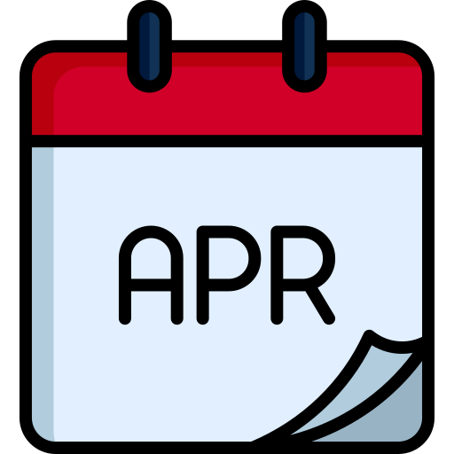 April Generic color lineal-color icon