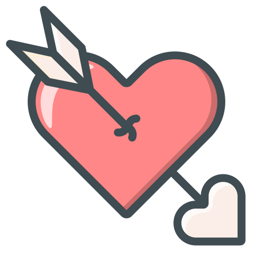 flecha de amor Generic color lineal-color icono