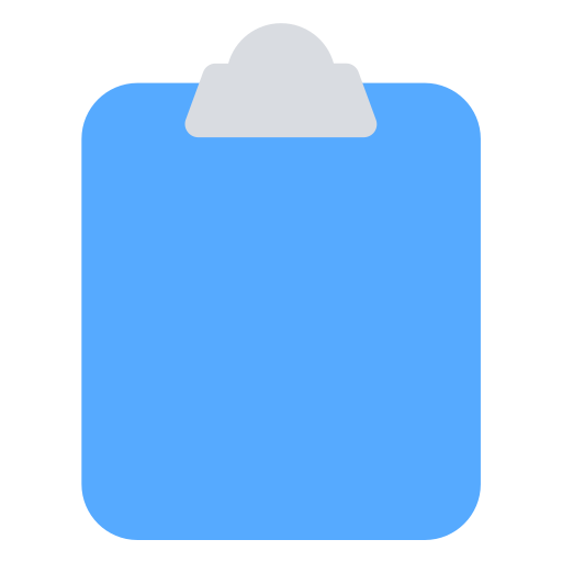クリップボード Generic color fill icon