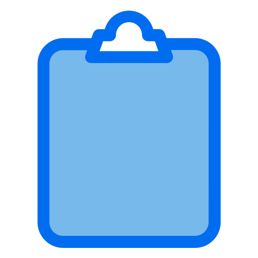 Clipboard Generic color lineal-color icon