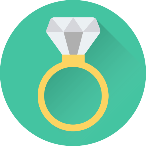 ダイアモンドの指輪 Generic Circular icon