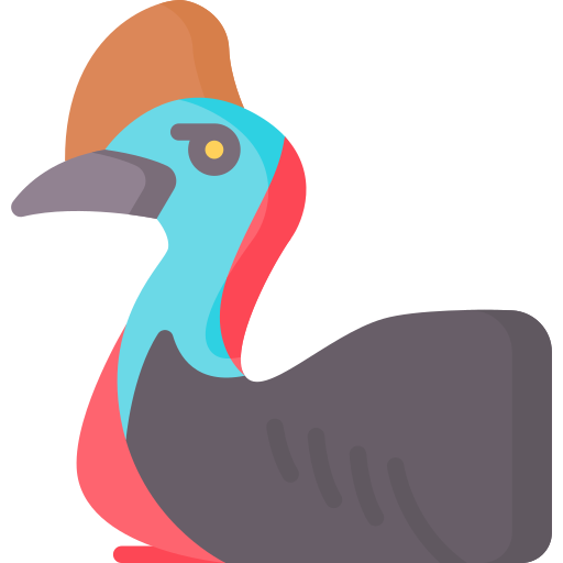 Cassowary Special Flat icon