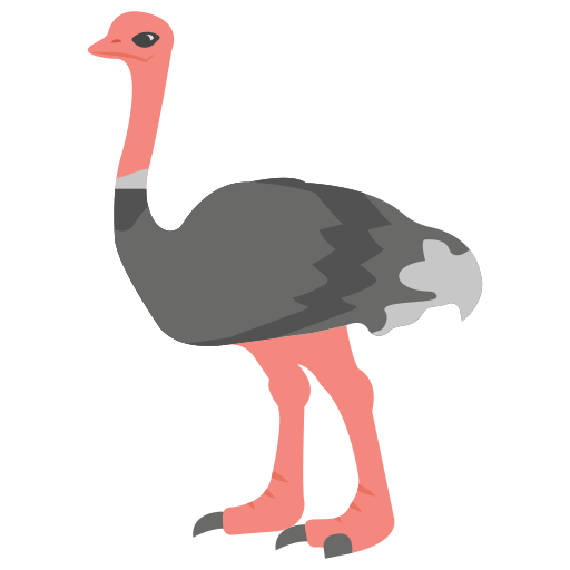 avestruz Generic color fill Ícone