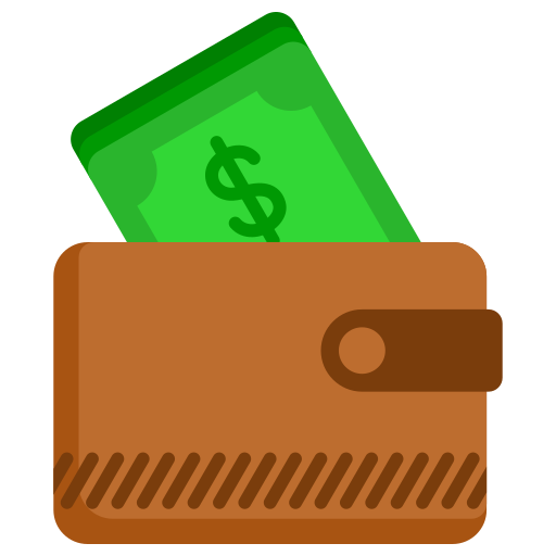 Бумажник Generic color fill иконка