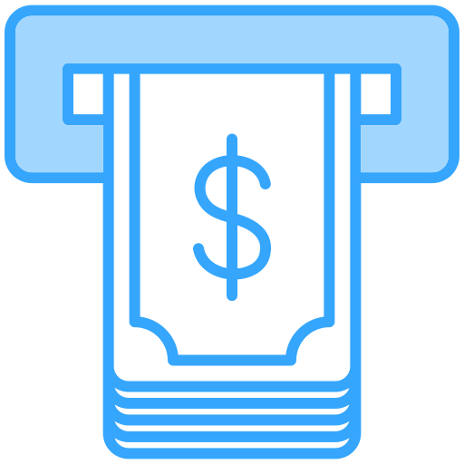 Money withdrawal Generic color lineal-color icon