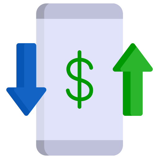 Money transaction Generic color fill icon