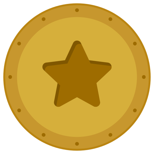 moneta Generic color fill icona