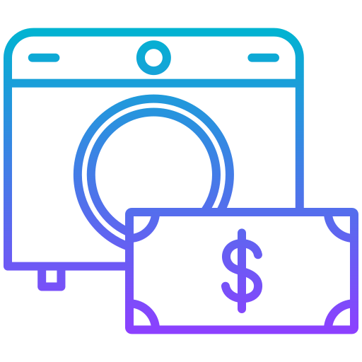 Money laundering Generic gradient outline icon