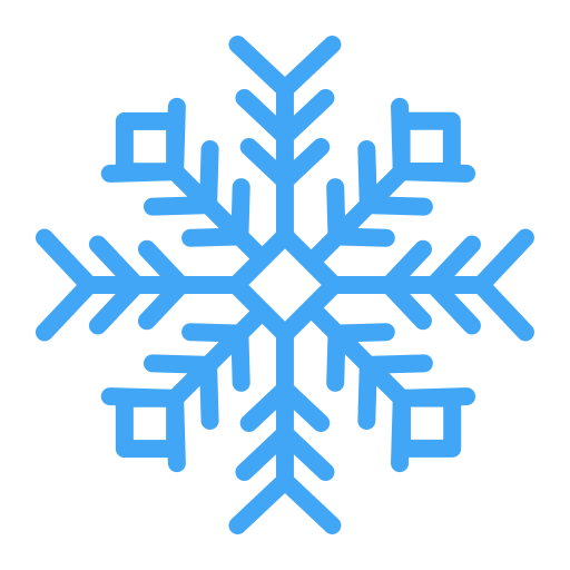 雪の結晶 Generic color outline icon